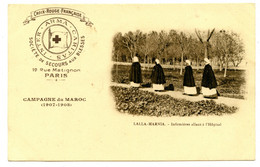 Croix Rouge Française.Inter Arma Caritas.19 Rue De Matignon Paris.Campagne Du Maroc 1907-1908.Lalla-Marnia. - Croix-Rouge