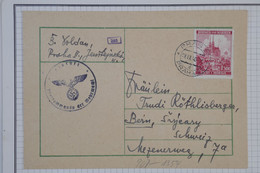 BC14 MORAVIA  OCC GERMANY   BELLE  CARTE  RR 1940 PRAGUE  +AFFRANCH. INTERESSANT - Occupation 1938-45