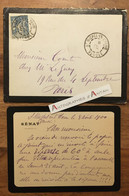 ● L.A.S 1900 Paul Le ROUX Sénateur De Vendée Saint Michel En L'Herm à M. Comte Chez M. Le Guay - Carte Lettre Autographe - Politiques & Militaires