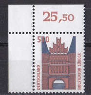 Bund 1997 - Mi.Nr. 1938 - Postfrisch MNH - Eckrandstück - Unused Stamps