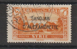 Alexandrette 1938 Série Surchargée 9, 1 Val Oblit Used - Gebraucht