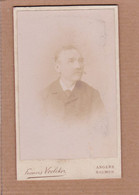 Photographie Ancienne XIXème CDV Francis Voelcker Portrait Homme Angers Saumur - Antiche (ante 1900)