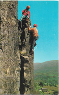 ROCK CLIMBERS. USED POSTCARD   Tw6 - Alpinisme