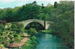 AULD BRIG O'DOON, ALLOWAY, AYRSHIRE, SCOTLAND. UNUSED POSTCARD   Tw6 - Ayrshire