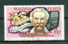 HONGRIE - N°2420 Oblitéré.- 100° Anniversaire De La Naissance Du Docteur Albert Schweitzer (1875-1965). - Albert Schweitzer