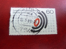 Deutsche Bundespost - Europäisches Patentamt München - Val 60 - Multicolore - Oblitéré - Année 1982 - - Gebraucht