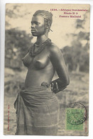 SIGUIRI GUINEE FRANCAISE CAD Sur 5c Colonies Carte NU Afrique Occidentale 1324 Etude N°3 Femme MALINKE Seins Nus ......G - Covers & Documents