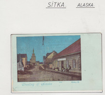 Alaska Sitka Postcard Used Ca Steyregg 31 - -0 (LS150) - Sitka