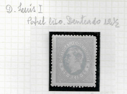 PORTUGAL STAMP - 1880-81 D.LUIS I P.LISO Perf: 12½ Md#53 MNH (LPT1#139) - Ongebruikt