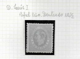 PORTUGAL STAMP - 1880-81 D.LUIS I P.LISO Perf: 12½ Md#53 MH (LPT1#141) - Unused Stamps