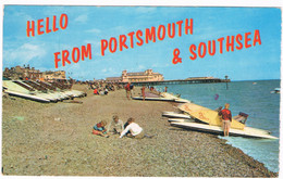 Great Britain. Cartolina A Colori.  Greetings From Portsmouth And Southsea, - Southsea