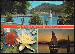 Austria - 9122 St. Kanzian Am Klopeiner See - Alte Ansichten - Sonnenuntergang - Seerose - Klopeinersee-Orte