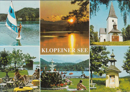 Austria - 9122 St. Kanzian Am Klopeiner See - Alte Ansichten - Surfer - Sonnenuntergang - Klopeinersee-Orte