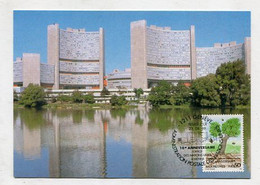 MC 076151 - UNITED NATIONS - Office Des Nations Unies A 10e Anniversaire - Cartoline Maximum