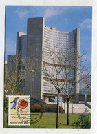 MC 076152 - UNITED NATIONS - Office Des Nations Unies A 10e Anniversaire - Maximumkarten