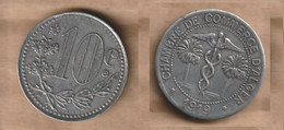 ARGELIA 10 Centimes (Alger Chamber Of Commerce) 1919 - Algérie