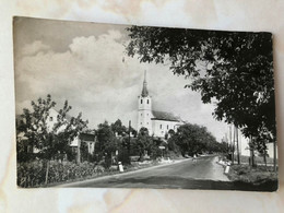Slovakia Slovakei Czechoslovakia Senec Szenc Town View Church Bicycle 14605 Post Card POSTCARD - Slovakia