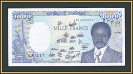 Gabon 1000 Francs 1990 P-10 (10a.3) UNC - Gabon