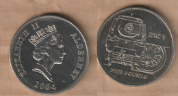 ALDERNEY 5 Pounds - Elizabeth II (The Merchant Navy 21C1) 2004   Copper-nickel • 28.28 G • ⌀ 38.61 Mm  KM# 49   OPN-22 - Channel Islands