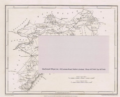 Ireland Offaly Antique Map From 1837 Lewis Topographical Dictonary Of Ireland, Engraved L Dower - Préphilatélie