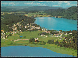 Austria - 9122 St. Kanzian Am Klopeiner See - Seelach Mit Kleinsee - Unterburg Und Kühnsdorf - Luftbild - Nice Stamp - Klopeinersee-Orte