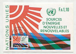 MC 076201 - UNITED NATIONS - New And Renewable Sources Of Energy - Cartes-maximum