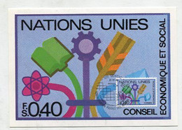 MC 076205 - UNITED NATIONS - Economic And Social Council - Cartoline Maximum