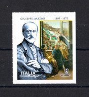 ITALIA  :  Giuseppe  Mazzini  -  1 Val. MNH**  Del   10.03.2022 - 2021-...: Neufs