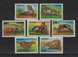 Tanzanie - N°1913 à 1919 - Faune Sauvage - Cote 7.50€ - * Neufs Avec Trace De Charniere - Tanzanie (1964-...)