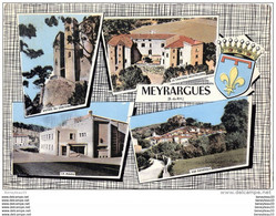 CPSM (Réf :F011)  MEYRARGUES (BOUCHES DU RHÔNE 13) MULTI VUES - Meyrargues