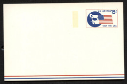 UXC11 Air Mail Postal Card Mint Vf 1971 - 1961-80