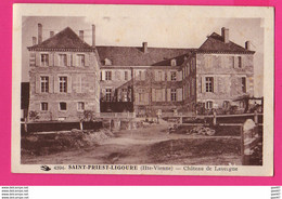 CPA (Réf: Z 3729) SAINT-PRIEST-LIGOURE (87 HAUTE VIENNE) Château Lavergne - Autres & Non Classés