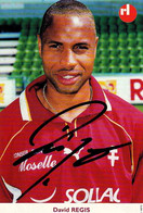 David REGIS Dédicace - Autographes