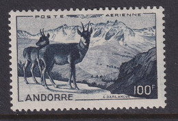 Andorra (French), Scott C1, MLH - Correo Aéreo