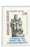 FRANCE NON DENTELE LUXE NEUF SANS CHARNIERE 2177 CHATEAUBRIANT - 1981-1990