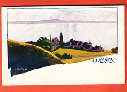 ZTY-39 Litho De E. Boitel  Auvernier.  Dos Simple  NC - Auvernier