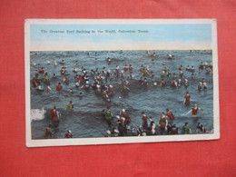 Surf Bathing.  Galveston Texas >     Ref 5743 - Galveston