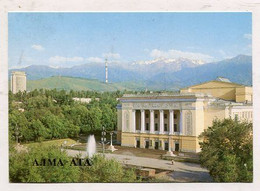 AK 076329 KAZAKHSTAN - Alma-Ata - The Kazahk State Abai Opera And Ballet Theatre - Kazajstán