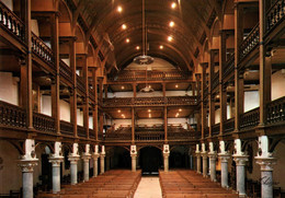 HASPARREN Intérieur De L'Eglise  En Surplomb Les Galeries De Hommes       64  (Recto-verso) - Hasparren