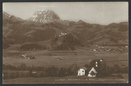 GRUYERES Vu De BROC - Chapelle Des MARCHES  - Old Postcard (see Sales Conditions) 06630 - Broc