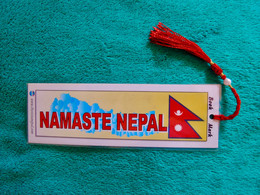 Marque-page - Bookmark : KATMANDU - NEPAL - Other Book Accessories
