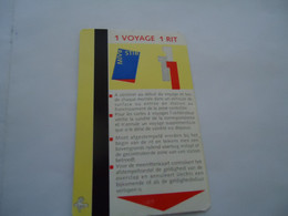 FRANCE  USED  CARDS  TICKETS - Altri