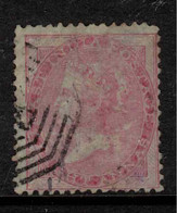 INDIA 1855 8a Carmine SG 36 U #BXH14 - 1854 Compañia Británica De Las Indias