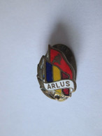 Rare!Insigne Pin De Semelle Amitie Roumano-Sovietique Vers 1946/Vintage Sole Pin Badge Romanian-Sovietic Friendship 1946 - Associations