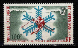 Nouvelle - Calédonie - 1967 - JO De Grenoble - PA 96 - Neuf** - MNH - Ungebraucht