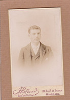 Photographie Ancienne XIXème CDV Portrait Homme En Nuage Roland Successeur De Thillier Angers - Antiche (ante 1900)