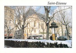 42 - Saint Etienne - Place Jean Jaurès, L'hiver - Saint Etienne