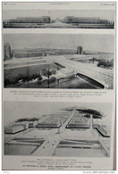 L'ouest Parisien - Place De Maréchaux à L'entrée Du Pont De Neuilly - Porte Maillot - Page Original 1932 - Historische Dokumente