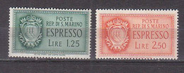 Y9219 - SAN MARINO Espresso Ss N°9/10 - SAINT-MARIN Expres Yv N°9/10 ** - Eilpost