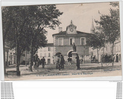 HAGETMAU PLACE DE LA REPUBLIQUE 1917 TBE - Hagetmau